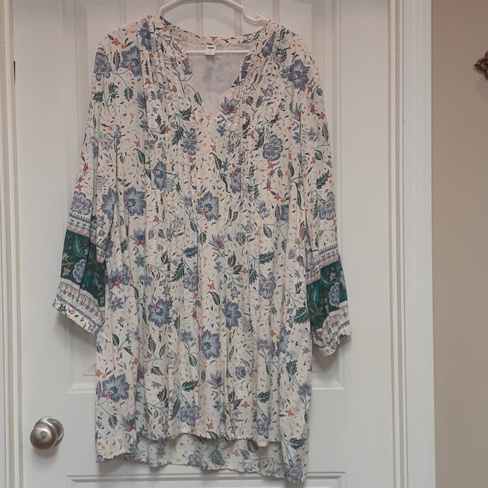 Old Navy floral fall dress
